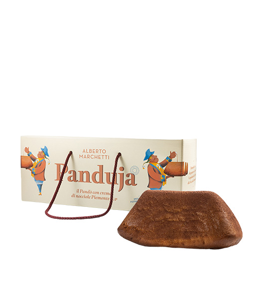 Pandoro mit Giandujacreme